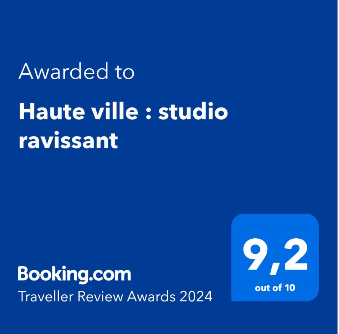 Haute Ville : Studio Ravissant Granville Zewnętrze zdjęcie